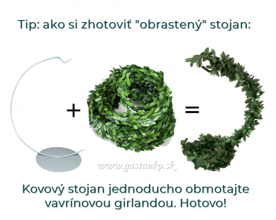 Girlanda drobnolistého vavrínu 750cm