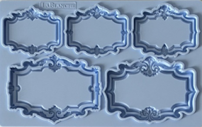 Silikónová forma Ozdobné štítky