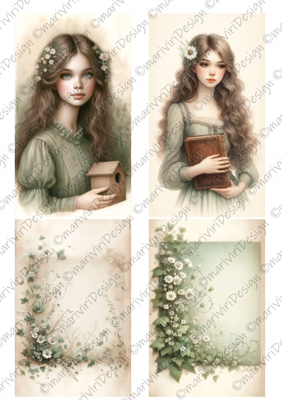 RP Zelená kolekcia - dievčiny a popínavá zeleň