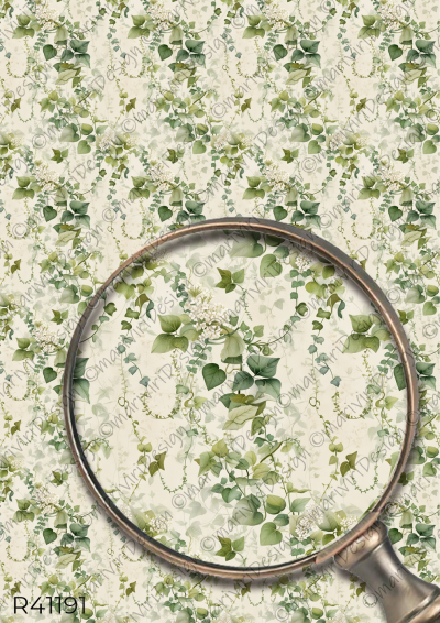 RP Zelená kolekcia - drobnolistý vzor