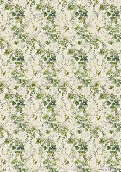 RP Zelená kolekcia - drobnolistý vzor