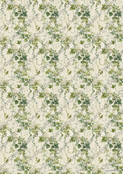 RP Zelená kolekcia - drobnolistý vzor