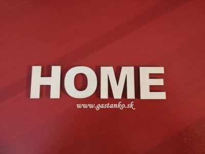Nápis HOME V4cm