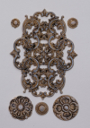 Silikónová forma Oválny ornament
