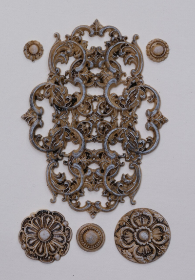 Silikónová forma Oválny ornament
