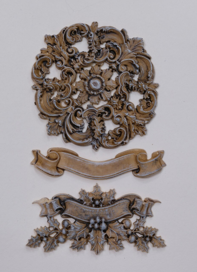 Silikónová forma Stuhy a ornament