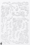 Luxusné 3D samolepky pre mixed media vzor4