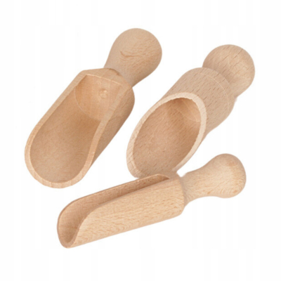 Drevená lopatka na koreniny 10cm