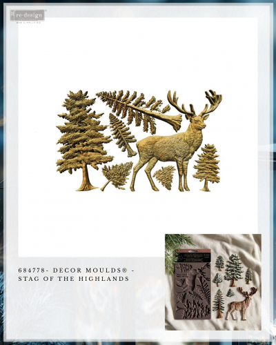 Silikónová forma Stag Of The Highlands 684778