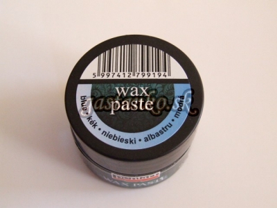 Vosková pasta modrá