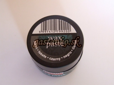 Vosková pasta čierna