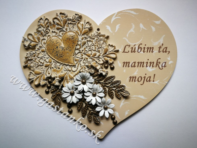 Bacuľaté srdiečko 15cm