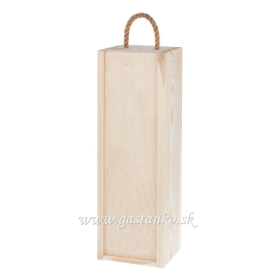 Krabička s vysúvacím čelom na 1 víno