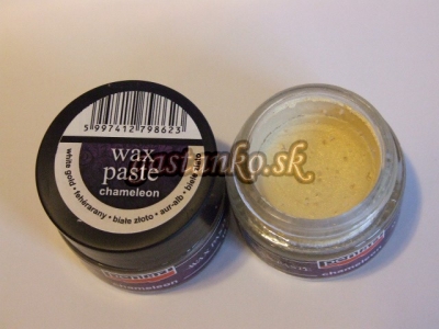 Vosková pasta Chameleon biele zlato