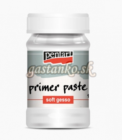 Podkladová pasta jemná biela SOFT GESSO