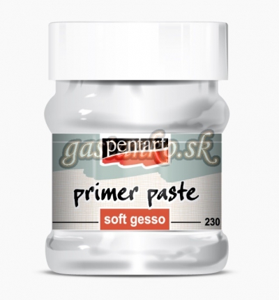 Podkladová pasta jemná biela SOFT GESSO