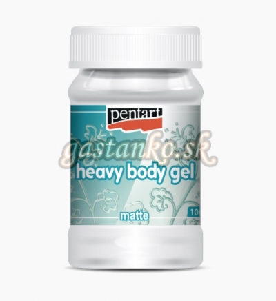 Gélová pasta Heavy body matná