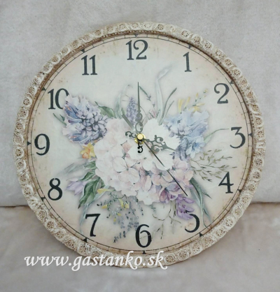 Hodiny kruh 28cm PRG