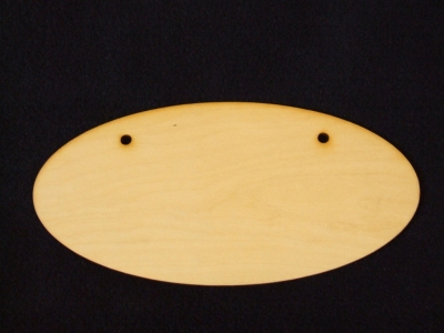 Tabuľka elipsa 10x20cm