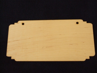 Ozdobná tabuľka obdľžnik 10x20cm