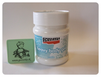 Gélová pasta Heavy body matná 230ml