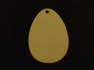 Drevené vajíčko závesné 9cm