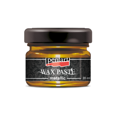 Vosková pasta metalická medová zlatá 20ml