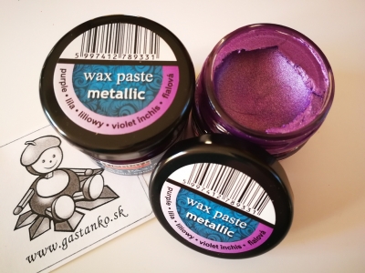 Vosková pasta metalická fialová 20ml