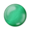 Dekoračné 3D pero priezračné smaragdovo zelené