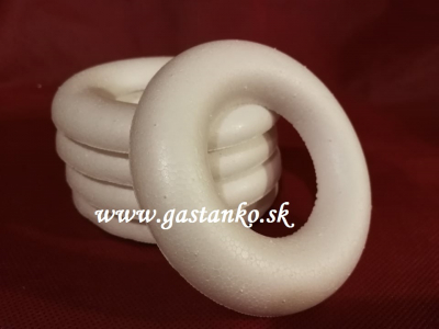 Polystyrénový venček polovičný 22cm