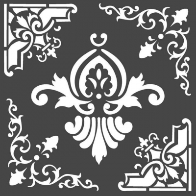 Šablóna Krásne ornamenty