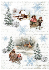 Vianočné a zimné papiere