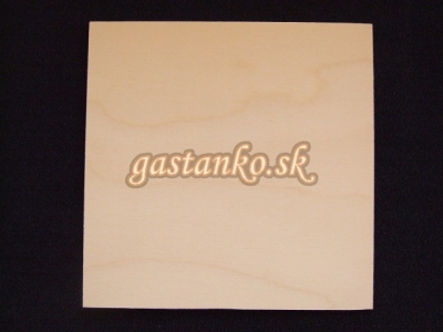 Doštička štvorec 16x16cm