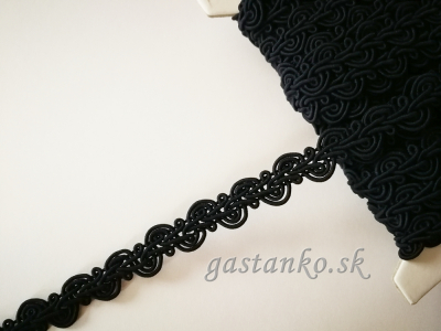 Prámik vlnky š12mm námornícky modrý