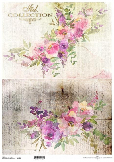 RP Kvetované pozadia akvarel