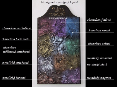 Vosková pasta Chameleón modrá 20ml